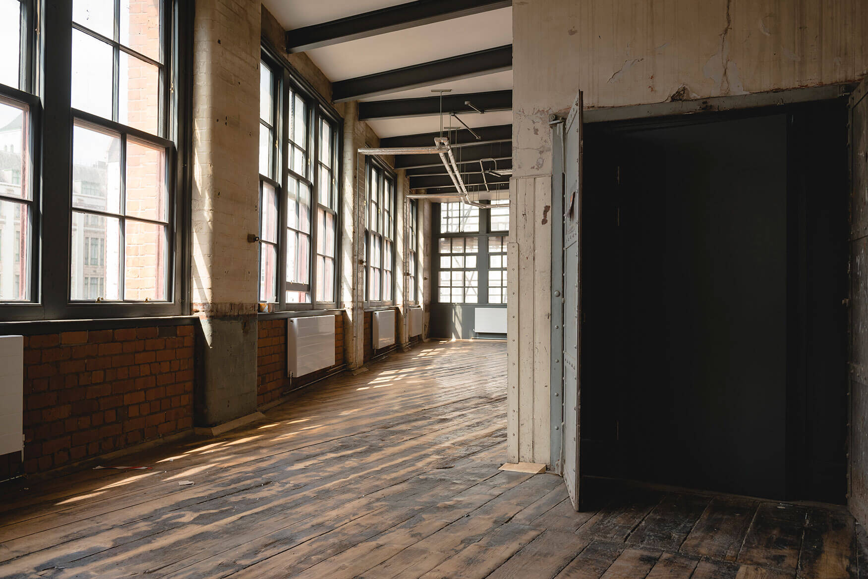 Corridor photo 86 Princess Street Manchester studio & co-working space